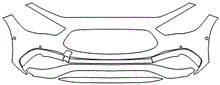 Bumper Kit | MERCEDES BENZ GLA SUV 250 AMG LINE 2021