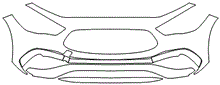 Bumper Kit | MERCEDES BENZ GLA SUV 250 AMG LINE 2021