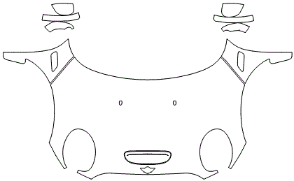 Full Hood & Fender + Mirror Kit | MINI CLUBMAN JCW ALL 4 2020