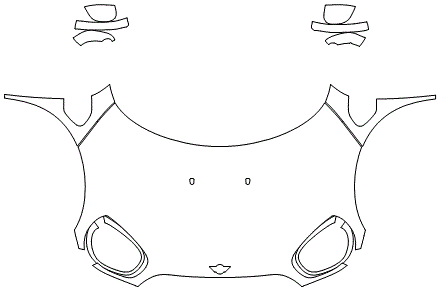 Full Hood & Fender + Mirror Kit | MINI COUNTRYMAN COOPER S 2020