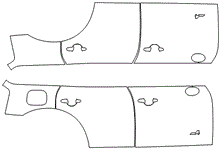 Rear Fender and Door Kit | MINI COUNTRYMAN COOPER S 2021