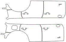 Rear Fender and Door Kit | MINI COUNTRYMAN COOPER S 2021