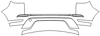 Rear Bumper Kit | RANGE ROVER RANGE ROVER EVOQUE S 2021
