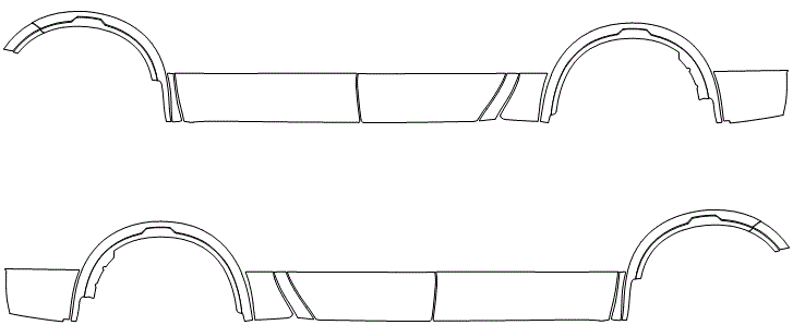 Titan Rocker Panel Cover Rocker Panel Kit | NISSAN TITAN PLATINUM RESERVE 2021 ...