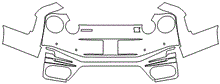 Rear Bumper Kit  | NISSAN GT-R 2015 NISMO