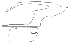 Left Side Kit | Porsche 911 Carrera 2019
