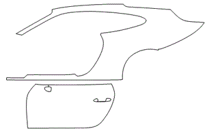 Left Side Kit | Porsche 911 Carrera 2019