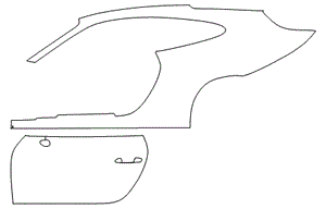 Right Side Kit | PORSCHE 911 CARRERA 4 GTS 2019