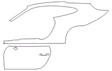Right Side Kit | PORSCHE 911 CARRERA 4 2019