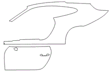 Right Side Kit | PORSCHE 911 GT3 TOURING 2019