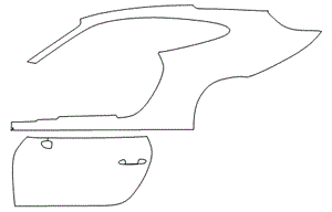 Right Side Kit | PORSCHE 911 CARRERA 4 2019