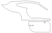 Left Side Kit | PORSCHE 911 GT3 TOURING 2019