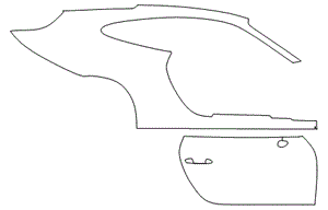 Left Side Kit | PORSCHE 911 CARRERA 4 S 2019