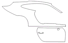 Left Side Kit | PORSCHE 911 GT3 TOURING 2019