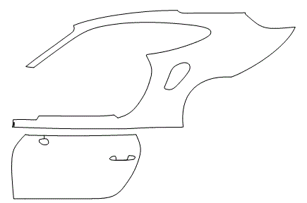 Left Side Kit | PORSCHE 911 TURBO 2019
