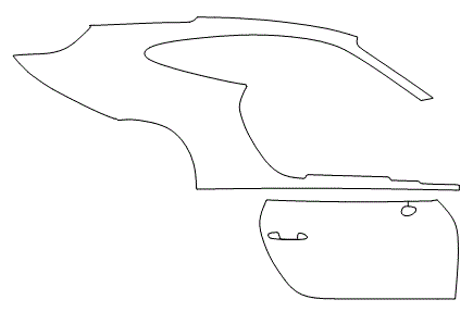 Right Side Kit | PORSCHE 911 CARRERA GTS 2018