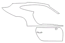Right Side Kit | PORSCHE 911 GT3 TOURING 2019