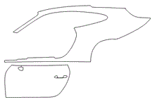 Left Side Kit | PORSCHE 911 GT3 TOURING 2019