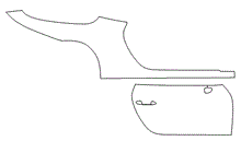 Right Side Kit | PORSCHE 911 TARGA 4 GTS 2017