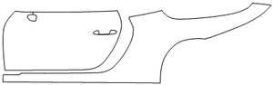 Left Side Kit  WITH Sport Design Mirrors| PORSCHE 911 SPEEDSTER 2020