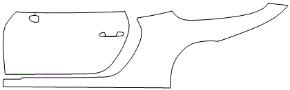 Left Side Kit  WITH Sport Design Mirrors| PORSCHE 911 SPEEDSTER 2020