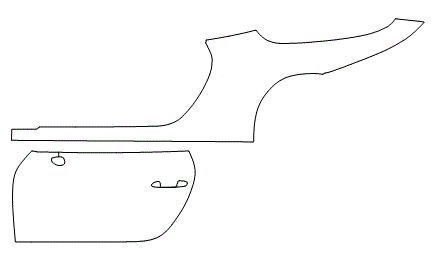 Left Side Kit | PORSCHE 911 TARGA 4 GTS 2019