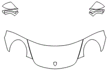 Standard Hood Fender & Mirrors |PORSCHE 911 CARRERA 4 CABRIOLET 2019