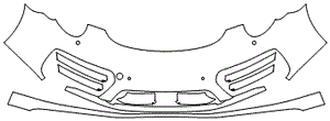 Bumper Kit | PORSCHE 911 TURBO 2019