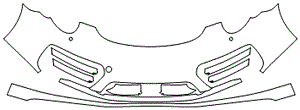 Bumper Kit | PORSCHE 911 TURBO CABRIOLET 2017