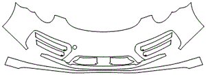 Bumper Kit | PORSCHE 911 TURBO S CABRIOLET 2017