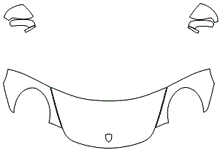 Standard Hood Fender & Mirrors | PORSCHE 911 TARGA 4 GTS 2017