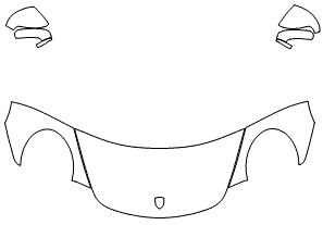 Standard Hood Fender & Mirrors | PORSCHE 911 TARGA 4 GTS 2017