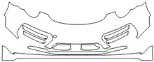 Bumper Kit | PORSCHE 911 TURBO S CABRIOLET 2019