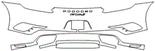 Rear Bumper Kit | PORSCHE 911 TURBO S CABRIOLET 2019