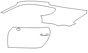 Left Side Kit| PORSCHE 718 CAYMAN GT4 2020
