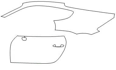 Left Side Kit| PORSCHE 718 CAYMAN GT4 2021