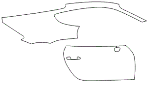 Right Side Kit| PORSCHE 718 CAYMAN GT4 2022