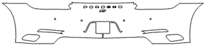 Rear Bumper Kit | Porsche 911 Carrera Cabriolet 2019