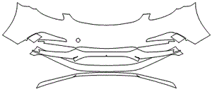 Bumper Kit | PORSCHE 718 CAYMAN T 2022