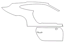 Right Side Kit - Stops At Textured Paint | Porsche 911 Carrera Coupe 2017