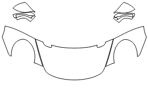 Standard Hood Fender & Mirrors | PORSCHE 911 GT2 RS 2019