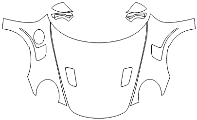 Full Hood & Fender + Mirror Kit | PORSCHE 911 GT2 RS 2019