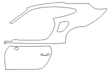 Left Side Kit | PORSCHE 911 GT2 RS 2019