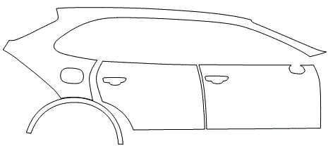 Right Side Kit | PORSCHE CAYENNE TURBO 2017