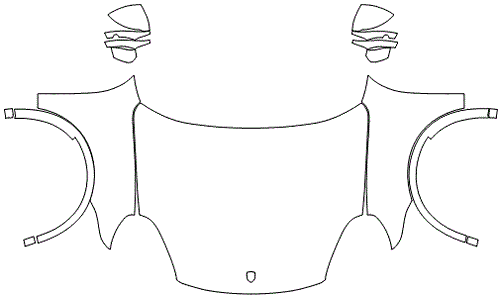 Full Hood & Fender + Mirror Kit | PORSCHE CAYENNE PLATINUM EDITION 2018