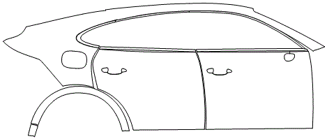 Right Side Kit | PORSCHE CAYENNE COUPE TURBO S E-HYBRID 2021