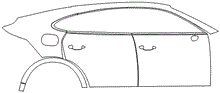 Right Side Kit | PORSCHE CAYENNE COUPE S 2020