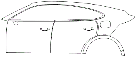 Left Side Kit | PORSCHE CAYENNE COUPE E-HYBRID 2021