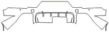 Rear Bumper Kit | PORSCHE CAYENNE COUPE S 2020