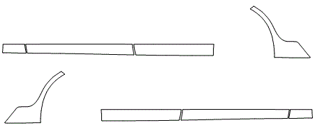 Rocker Panel Kit | PORSCHE PANAMERA 4  2020